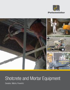 Shotcrete and Mortar Brochure US
